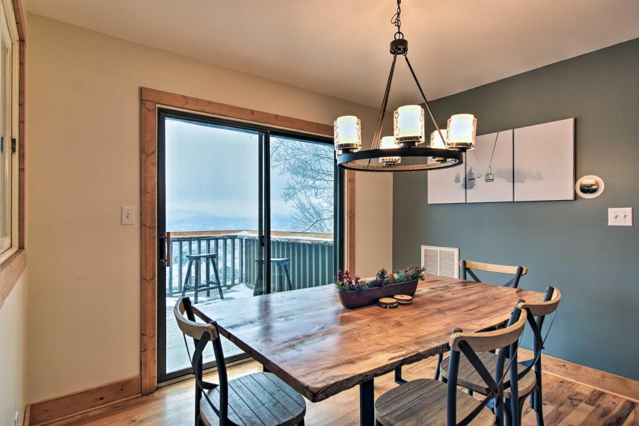 Cabin With Hot Tub And Mountain Views Less Than 5 Mi To Boone 블로잉 롹 외부 사진