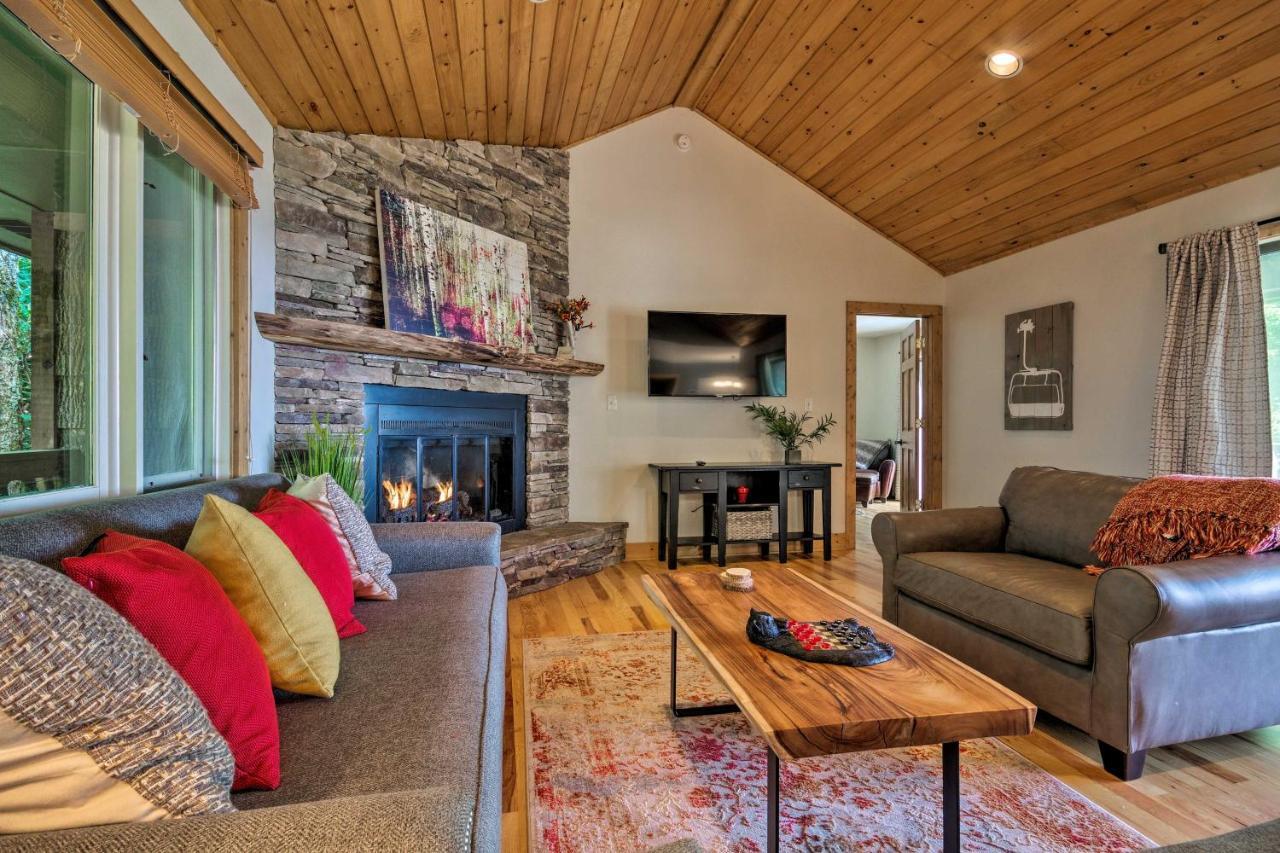 Cabin With Hot Tub And Mountain Views Less Than 5 Mi To Boone 블로잉 롹 외부 사진