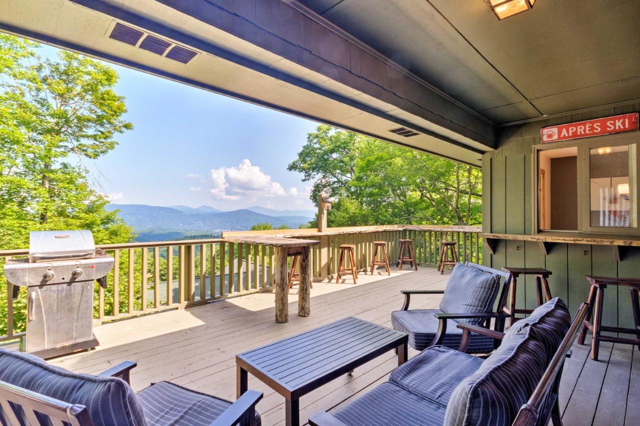 Cabin With Hot Tub And Mountain Views Less Than 5 Mi To Boone 블로잉 롹 외부 사진