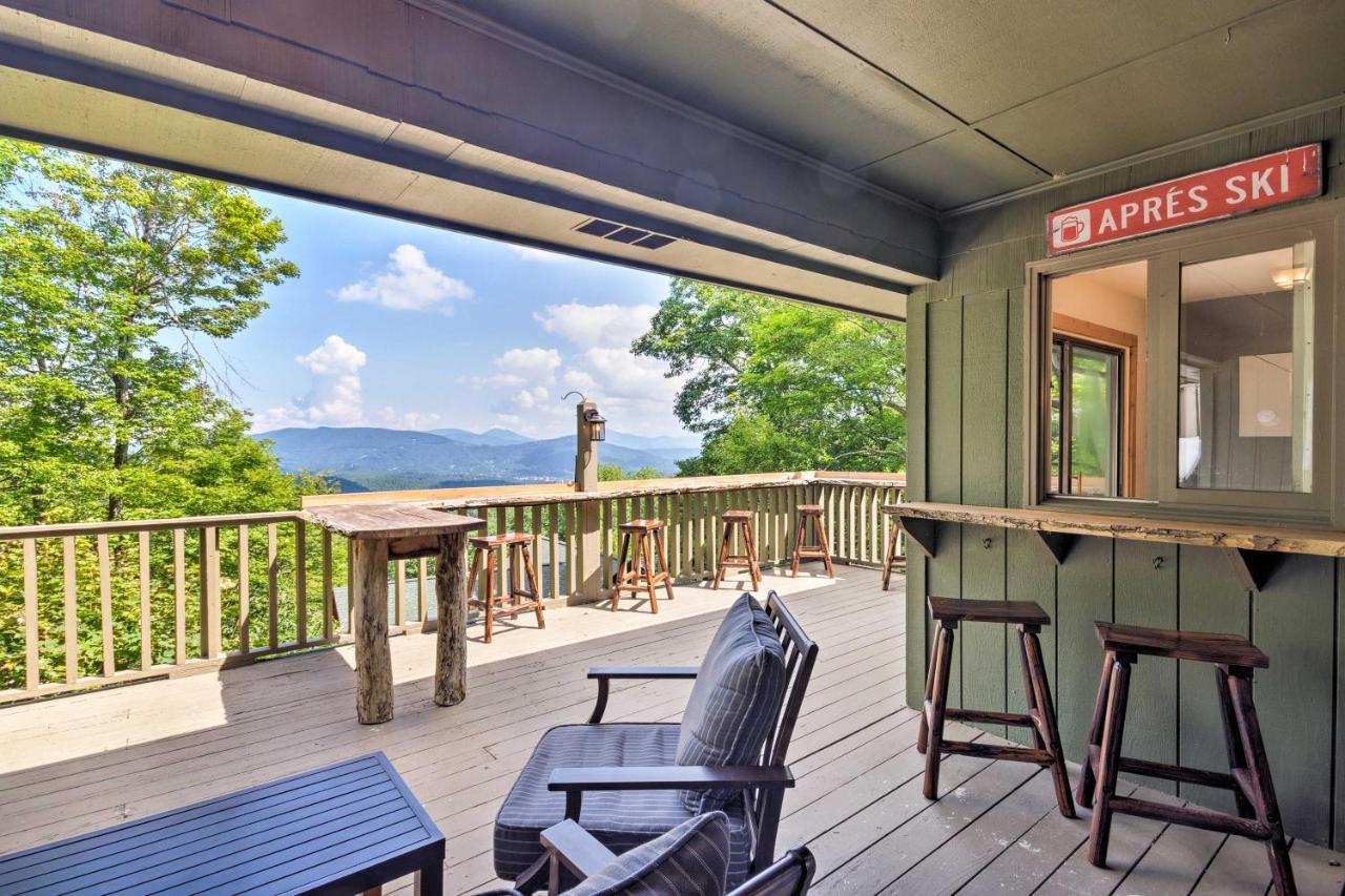 Cabin With Hot Tub And Mountain Views Less Than 5 Mi To Boone 블로잉 롹 외부 사진